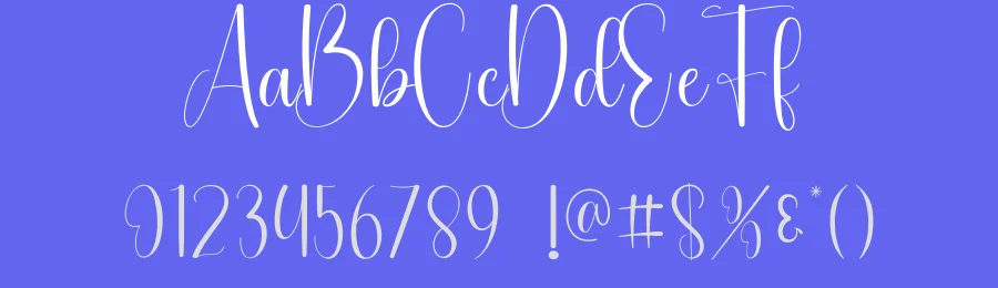 Flower Valentine Script Font by andikastudio — Script Handwritten Font — thumbnail 3