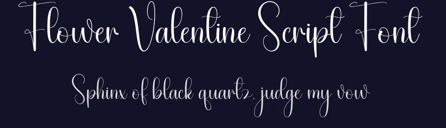 Flower Valentine Script Font by andikastudio — Script Handwritten Font — thumbnail 2