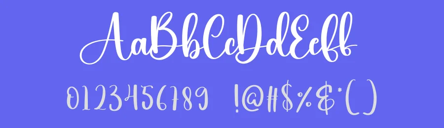 Flowerpink Font by creativeletter — Script Handwritten Font — thumbnail 3