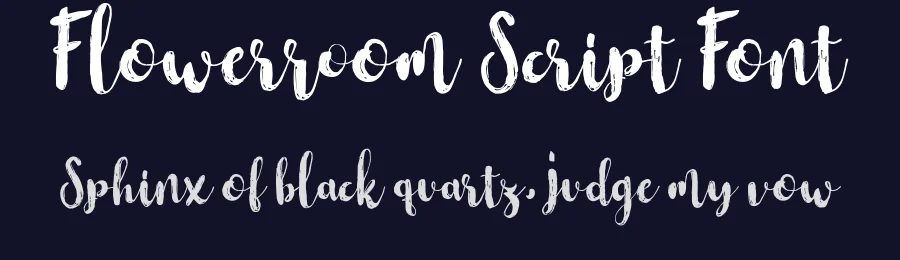 Flowerroom Script Font by Areatype — Script Handwritten Font — thumbnail 2