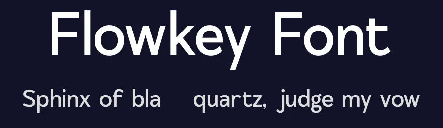 Flowkey Font by Second Son Radiance — Sans Serif Font — thumbnail 2
