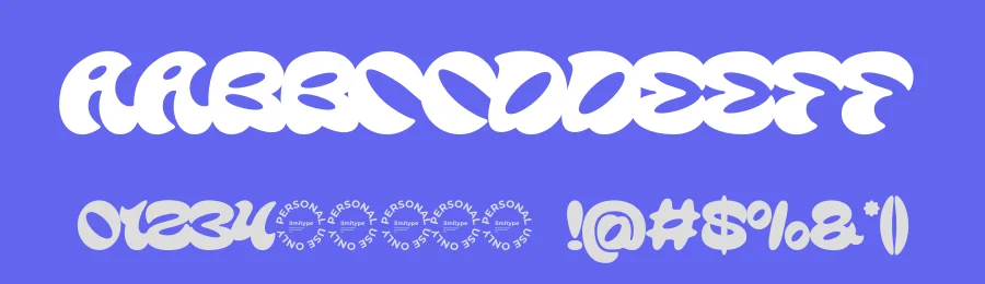 Flowtica – Groovy Bold Font by limitype — Decorative Font — thumbnail 3
