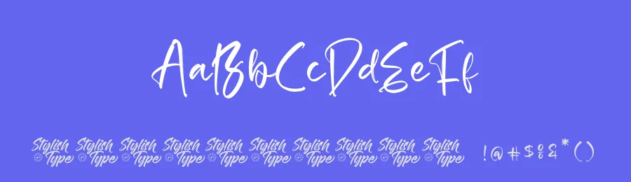 Fluffy Batter – Modern Handbrush Font by stylishtype.co — Script Handwritten Font — thumbnail 3