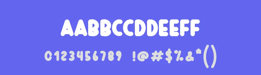 Fluffy Display Font by andikastudio — Display Font — thumbnail 3