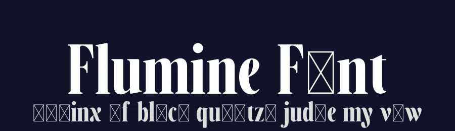 Flumine Font by didiksaputra — Serif Font — thumbnail 2