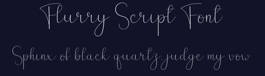 Flurry Script Font by andikastudio — Script Handwritten Font — thumbnail 2