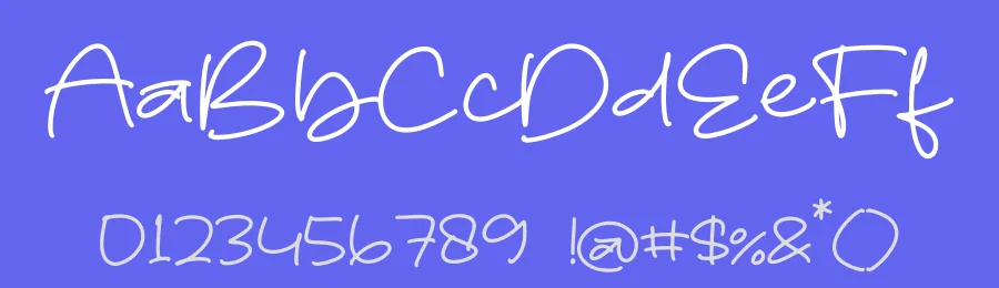 Fluttercy Font by perspectype — Script Handwritten Font — thumbnail 3