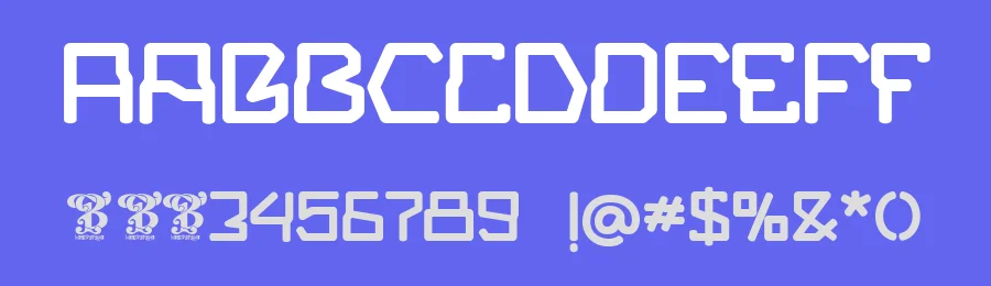 FluxBoxes Futuristic Font by bearydsgn — Display Font — thumbnail 3