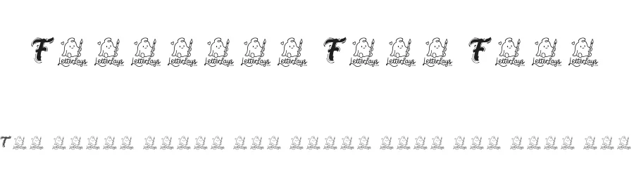 Fluxoria Free Font by Letterlays — Display Font