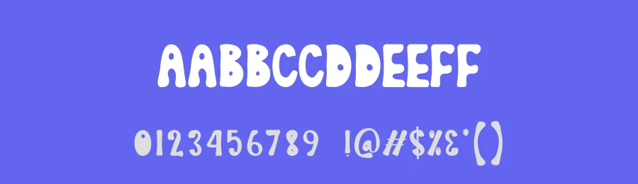 Flying Balloon Display Font by creativeletter — Display Font — thumbnail 3