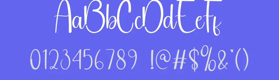 Flying Balloons Script Font by andikastudio — Script Handwritten Font — thumbnail 3