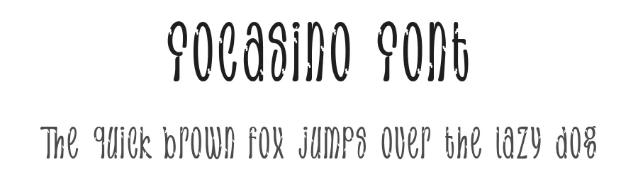Focasino Font by TypeClassHeroes — Decorative Font
