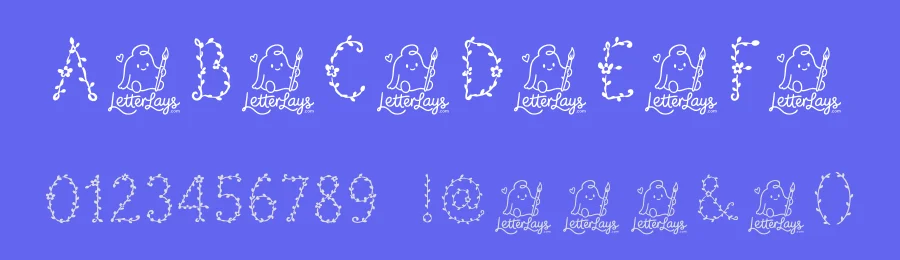 FolkFlora Free Font by Letterlays — Decorative Font — thumbnail 3