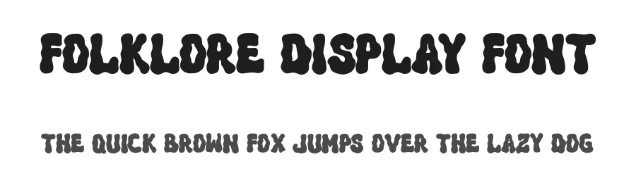 Folklore Display Font by Dharmas Studio — Decorative Font