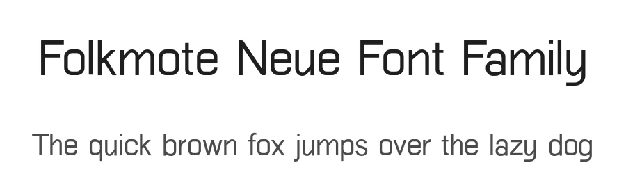 Folkmote Neue Font Family by UICreative — Decorative Font