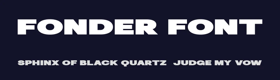 Fonder Font by Taboja Std — Display Font — thumbnail 2