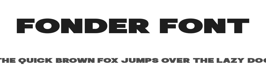 Fonder Font by Taboja Std — Display Font