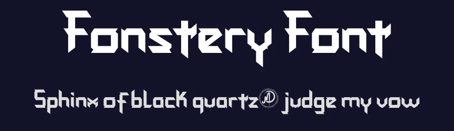 Fonstery Font by Anton septiawan — Display Font — thumbnail 2