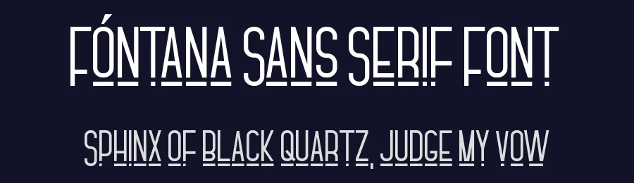 Fóntana Sans Serif Font by Gilar Studio — Sans Serif Font — thumbnail 2