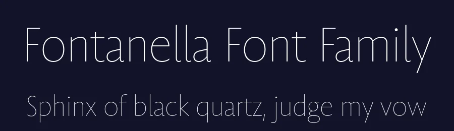 Fontanella Font Family by Latinotype — Sans Serif Font — thumbnail 2