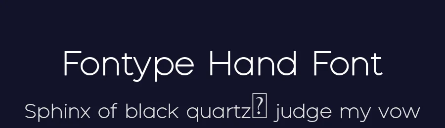 Fontype Hand Font by Ridwan Fadilah — Sans Serif Font — thumbnail 2