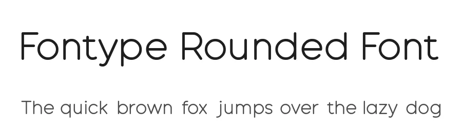 Fontype Rounded Font by Ridwan Fadilah — Sans Serif Font