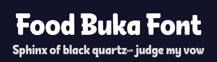 Food Buka Font by productype — Decorative Font — thumbnail 2