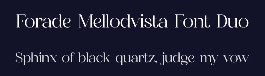 Forade Mellodvista Font Duo by Storytype — Serif Font — thumbnail 2