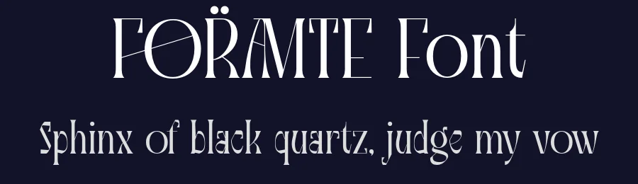 Foramte Font by Artisan Themes — Display Font — thumbnail 2
