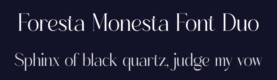 Foresta Monesta Font Duo by Storytype — Script Handwritten Font — thumbnail 2