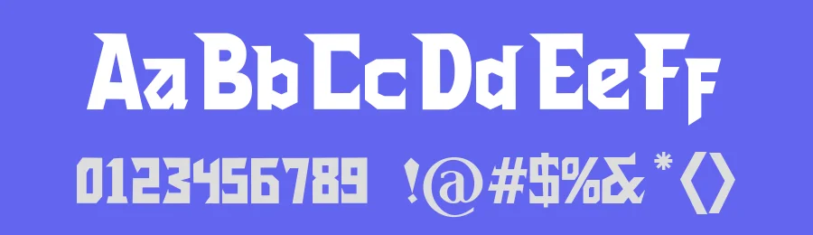 Forgotten Display Font by fontkong — Display Font — thumbnail 3