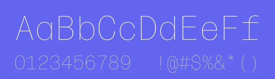 Forma DJR Mono Font Family by David Jonathan Ross — Sans Serif Font — thumbnail 3