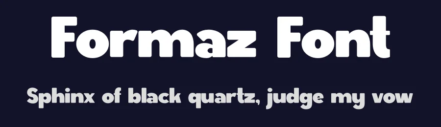 Formaz Font by Skytroopas — Sans Serif Font — thumbnail 2