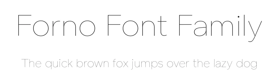 Forno Font Family by Adrien Midzic — Decorative Font