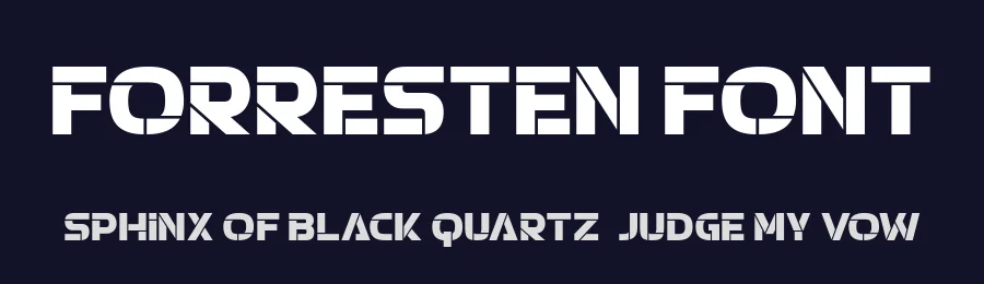 Forresten Font by Shanaya Creative — Display Font — thumbnail 2