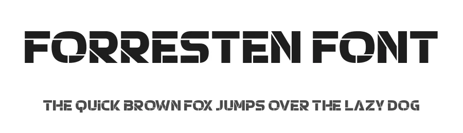 Forresten Font by Shanaya Creative — Display Font