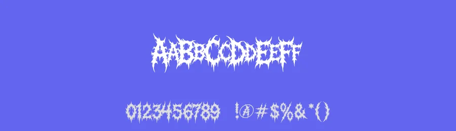 Forsaken Mutation Font by MasyafiStudio — Blackletter Font — thumbnail 3