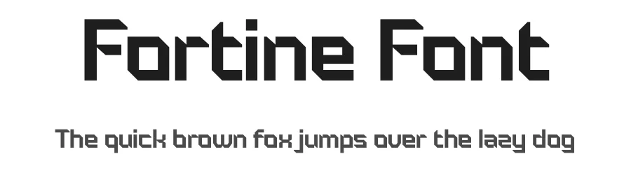 Fortine Font by Rantautype — Display Font