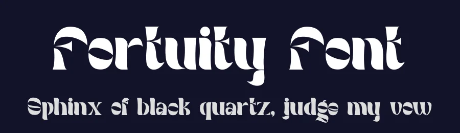Fortuity Font by Green Adventure Studio — Sans Serif Font — thumbnail 2