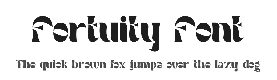 Fortuity Font by Green Adventure Studio — Sans Serif Font