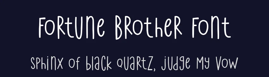 Fortune Brother Font by Timur type — Script Handwritten Font — thumbnail 2