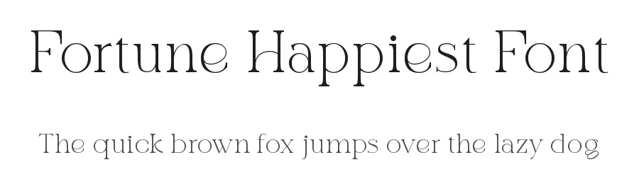 Fortune Happiest Font by Letteratom — Script Handwritten Font