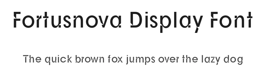 Fortusnova Display Font by Creatifontstudios — Decorative Font