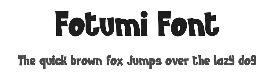 Fotumi Font by Skytroopas — Display Font