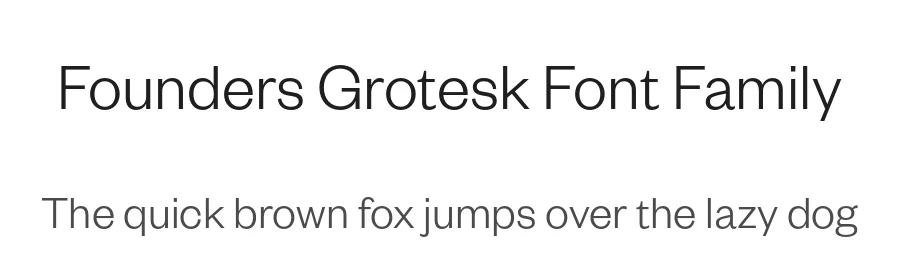 Founders Grotesk Font Family by Klim Type Foundry — Decorative Font