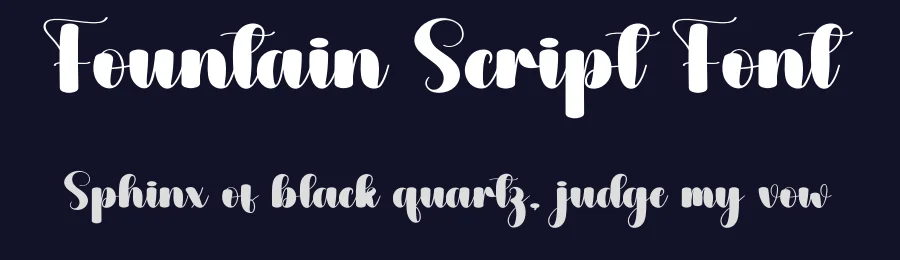Fountain Script Font by andikastudio — Script Handwritten Font — thumbnail 2
