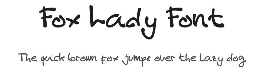 Fox Lady Font by wagz.font — Script Handwritten Font