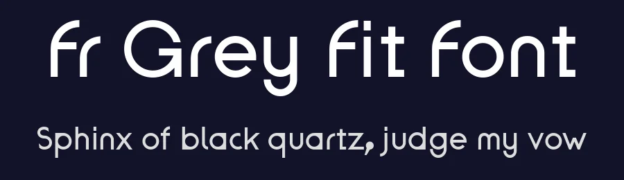 Fr Grey Fit Font by ffeeaarr — Serif Font — thumbnail 2