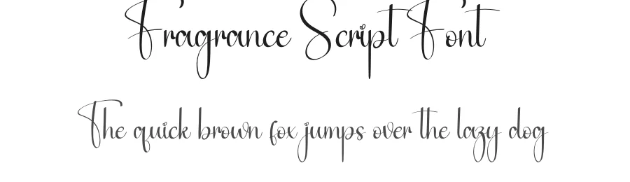 Fragrance Script Font by creativeletter — Script Handwritten Font