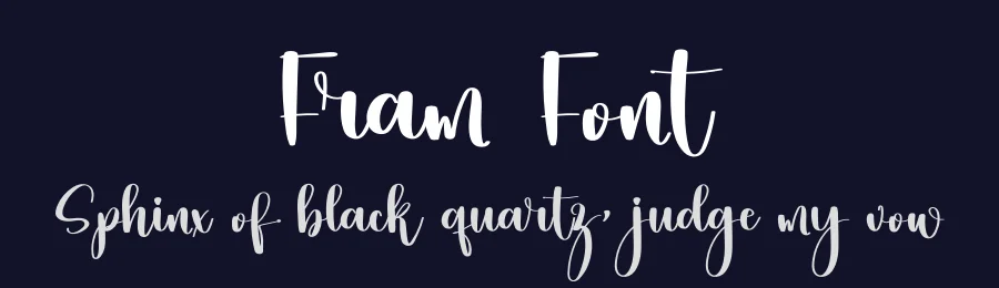 Fram Font by inermediaSTUDIO — Script Handwritten Font — thumbnail 2